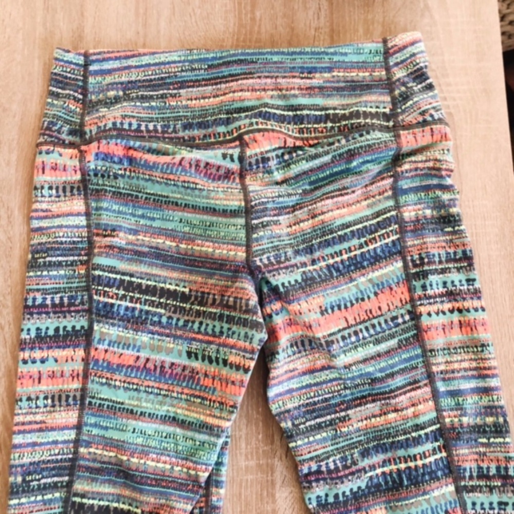 Victoria's Secret Sport Multicolor Print Leggings